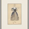 Raoul Dufy — Robe pour Poiret (femme de face), изображение 2