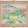 Raoul Dufy — La terrasse à Nice, изображение 2