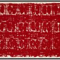 Rashid Johnson — Untitled Anxious Red Drawing, изображение 2