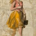 Reginald Marsh — Летняя прогулка, изображение 1