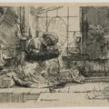 Rembrandt van Rijn — Бегство в Египет: переправа через ручей, изображение 3