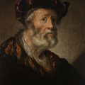 Rembrandt van Rijn — Головной кабинет бородатого мужчины, изображение 1