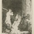 Rembrandt van Rijn — Христос и женщина из Самарии среди руин, изображение 2