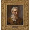 Rembrandt van Rijn — Голова бородатого мужчины, изображение 2