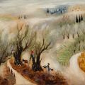 Reuven Rubin — Галилейский пейзаж, изображение 1