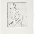 Richard Diebenkorn — 41 Гравюра с сухими точками, изображение 13