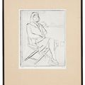Richard Diebenkorn — 41 Гравюра с сухими точками, изображение 45