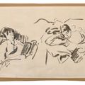 Rik Wouters — Этюды девушки-лизантки ( спереди ); Молодая девушка-кушетка ( сзади ), изображение 2