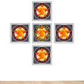 Robert Indiana — Американская мечта №5 (Золотая пятерка), изображение 1