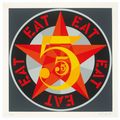 Robert Indiana — Американская мечта № 5 (Золотая пятерка), изображение 3