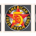 Robert Indiana — Американская мечта № 5 (Золотая пятерка), изображение 1