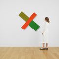 Robert Mangold — X в пределах X (красно-зеленый), изображение 4