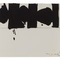 Robert Motherwell — Этюд для II этапа “Элегия № 100”, изображение 1