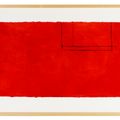Robert Motherwell — Красный открытый с белой линией, изображение 2