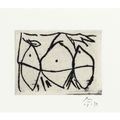 Robert Motherwell — Набор "Полые люди" №1-№7 (E. & B. 368-374; B. 336-342), изображение 1