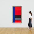 Robert Motherwell — В алых и черных тонах с ультрамариновой полосой, изображение 4