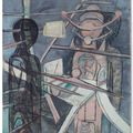 Roberto Matta — Черное зеркало, изображение 1