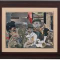 Romare Bearden — Блюз со свистком поезда: II, изображение 2