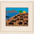 Romare Bearden — Крупный рогатый скот Бога Солнца, изображение 2