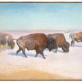 Rosa Bonheur — Миграция зубров, изображение 3