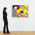 Roy Lichtenstein — Кубистический натюрморт, изображение 4