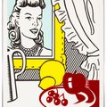 Roy Lichtenstein — Натюрморт с портретом (этюд), изображение 2