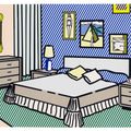Roy Lichtenstein — Интерьер с водяными лилиями (рабочий кабинет), изображение 1