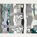 Roy Lichtenstein — Водяные лилии с ивами, изображение 1