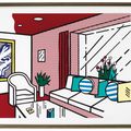 Roy Lichtenstein — Гостиная из серии "Интерьер", изображение 3