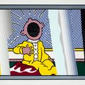 Roy Lichtenstein — Размышления о "Крике" из серии "Размышления", изображение 1