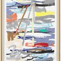 Roy Lichtenstein — Солнечный свет сквозь облака, из серии пейзажей, изображение 2