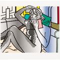Roy Lichtenstein — Чтение в обнаженном виде, от Nudes, изображение 1