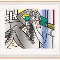 Roy Lichtenstein — Чтение в обнаженном виде, от Nudes, изображение 2