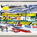 Roy Lichtenstein — Река, из серии пейзажей, изображение 2