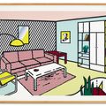 Roy Lichtenstein — Современная комната из серии "Интерьер", изображение 2