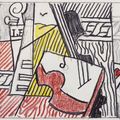 Roy Lichtenstein — Кубистический натюрморт (этюд), изображение 1