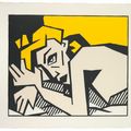 Roy Lichtenstein — Серия экспрессионистских гравюр на дереве, изображение 3