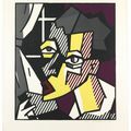 Roy Lichtenstein — Серия экспрессионистских гравюр на дереве, изображение 5