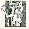 Roy Lichtenstein — Серия экспрессионистских гравюр на дереве, изображение 7