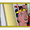 Roy Lichtenstein — Размышления о Минерве, из серии "Размышления", изображение 1