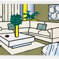 Roy Lichtenstein — Желтая ваза из интерьерной серии, изображение 1