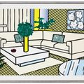 Roy Lichtenstein — Желтая ваза из интерьерной серии, изображение 2