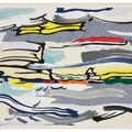 Roy Lichtenstein — Морской пейзаж из серии "Пейзажи", изображение 1