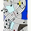 Roy Lichtenstein — Композиция I, изображение 1