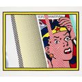 Roy Lichtenstein — Размышления о Минерве, из серии "Размышления", изображение 1