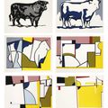 Roy Lichtenstein — Серия профилей Bull (C. 116-121), изображение 1