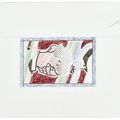 Roy Lichtenstein — Размышления: Рукопожатие (исследование), изображение 2