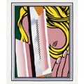 Roy Lichtenstein — Отражения на волосах, из серии Reflections, изображение 1