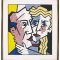 Roy Lichtenstein — Супружеская пара из серии экспрессионистских гравюр на дереве, изображение 2