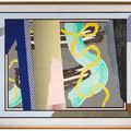 Roy Lichtenstein — Размышления о мазках кисти из серии Reflections, изображение 2